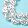 ABS Plastic Imitation Pearl Beads Strands KY-F021-02-1-4