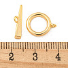 Brass Toggle Clasps KK-A223-27G-6