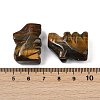 Natural Tiger Eye Rabbit Display Decorations G-R007-02L-3