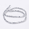Electroplate Glass Beads Strands LS-EGLA-J042-4mm-H02-3