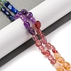 Natural Strawberry Quartz & Citrine & Amethyst & Green Aventurine & Lapis Lazuli Beads Strands G-L610-B15-01-2