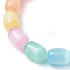 Natural Selenite Beads Bracelets BJEW-JB11221-3