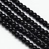 Crystal Glass Round Beads Strands EGLA-F037-4mm-B03-2