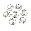 Tibetan Style Alloy Anchor Pendants X-TIBEP-839-AS-NR-3