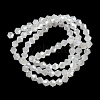 Imitation Jade Electroplate Glass Beads Strands EGLA-A039-J4mm-B06-2