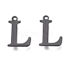 304 Stainless Steel Charms LS-STAS-H112-L-EB-1