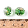 Handmade Foil Glass Beads FOIL-N029-10C-4