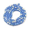 Baking Painted Glass Beads Strands DGLA-D001-05C-2