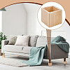 Square Wood Furniture Legs LS-AJEW-WH0661-19A-3