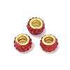 Alloy Rhinestone Clay Pave Beads ALRI-D300-04G-16-1