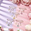 Alloy Enamel Charm Pins JEWB-BR00162-2