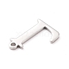 Tarnish Resistant 304 Stainless Steel Charms STAS-H112-L-P-3