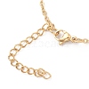 PVD Vacuum Plating 304 Stainless Steel Link Chain Necklaces NJEW-O123-05G-3