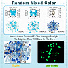 Mixed Styles Acrylic Beads SACR-TA0001-81D-4