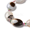 Natural Agate Beads Strands G-K334-02-4