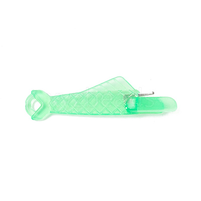 Fish Shaped Plastic Needle Threaders TOOL-K010-02B-1