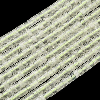 Heated Natural Lemon Quartz Beads Strands G-H230-91-1