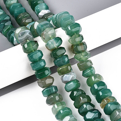 Natural Agate Beads Strands G-N356-01A-16-1
