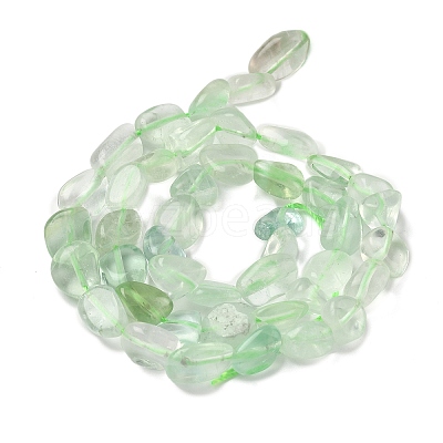 Natural Green Fluorite Beads Strands G-D339-A01-1