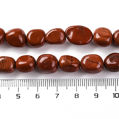 Natural Red Jasper Beads Strands G-G146-A04-02-1