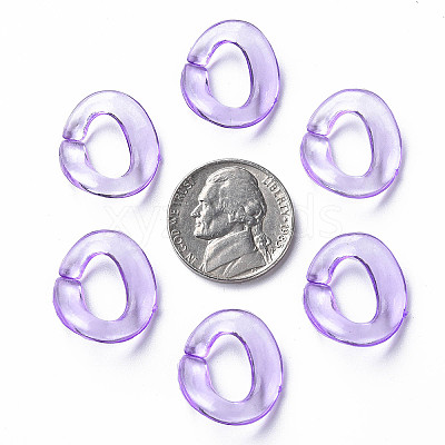 Transparent Acrylic Linking Rings MACR-S373-99-B04-1