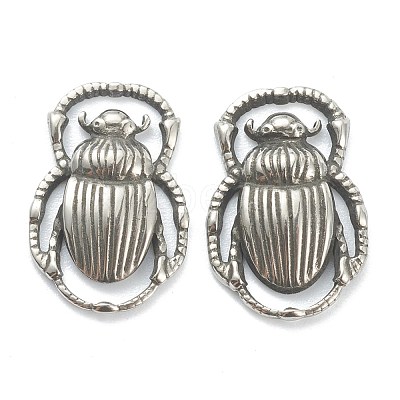 Non-Tarnish 304 Stainless Steel Filigree Joiners STAS-P279-04P-1
