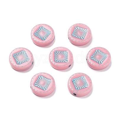 Opaque Acrylic Beads OACR-G016-07J-1