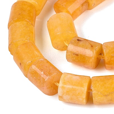 Dyed Natural White Jade Beads Strands G-Q606-77A-01-1