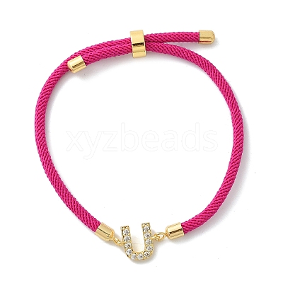 Adjustable Nylon Cord Bracelets BJEW-C096-01G-21-1