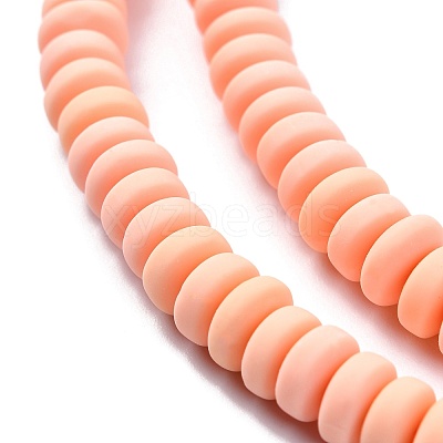 Handmade Polymer Clay Beads Strands X-CLAY-N008-008-35-1