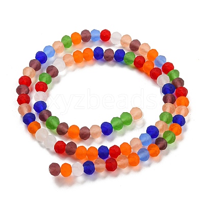 Transparent Glass Beads Strands EGLA-A034-M6mm-63-1
