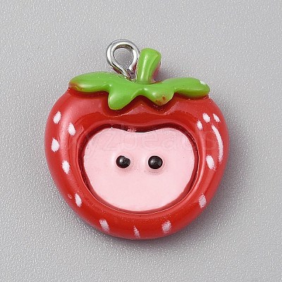 Opaque Resin Pendants LS-RESI-CJC0029-001D-01-1