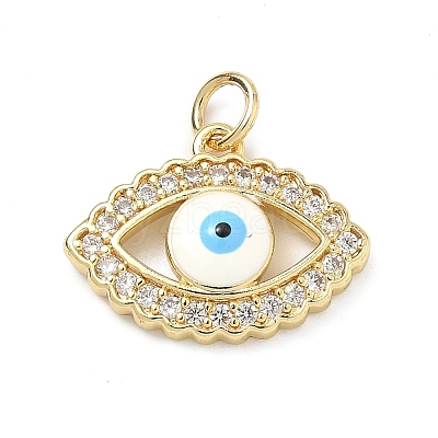 Brass Micro Pave Cubic Zirconia Pendants LS-KK-H255-02B-G03-1
