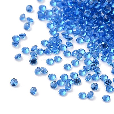 Cubic Zirconia Cabochons ZIRC-K090-1.3mm-01G-1