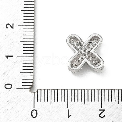 Brass Micro Pave Cubic Zirconia Pendants KK-A300-02P-X-1