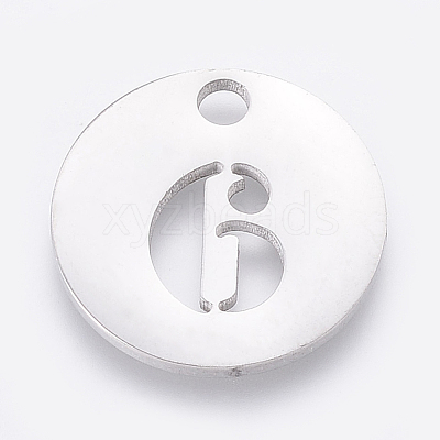 Non-Tarnish 304 Stainless Steel Pendants X-STAS-F233-06-P-1