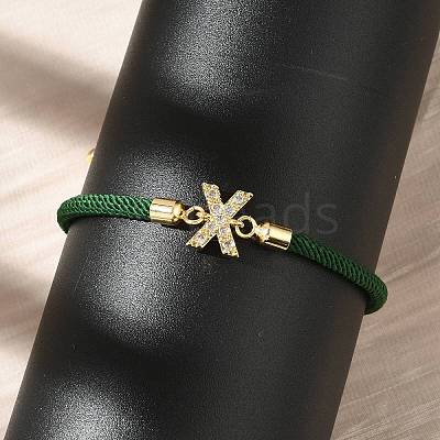 Adjustable Nylon Cord Bracelets X-BJEW-C096-01G-24-1