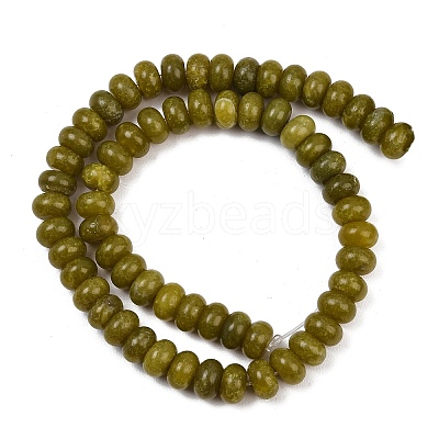 Dyed Natural White Jade Beads Strands G-G107-A46-01-1