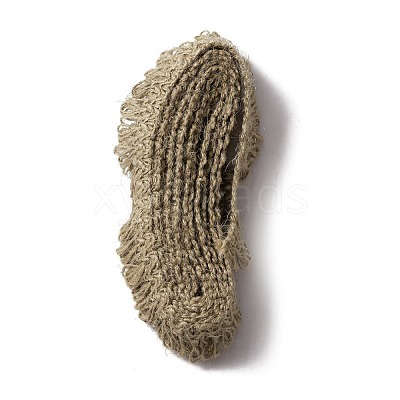 Burlap Ribbon OCOR-WH0074-75-1