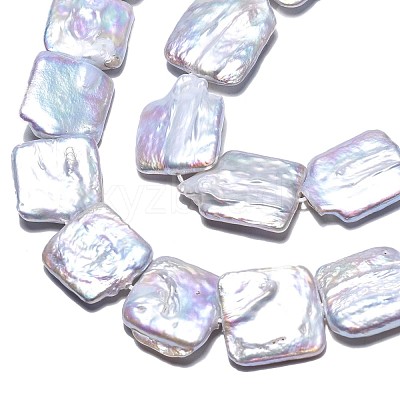 Natural Keshi Pearl Beads Strands PEAR-S020-K07-1