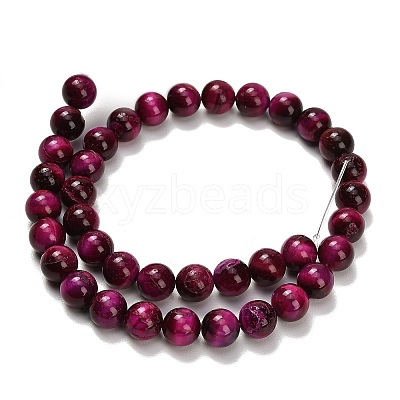 Natural Tiger Eye Beads Strands G-F591-18-10mm-02-1