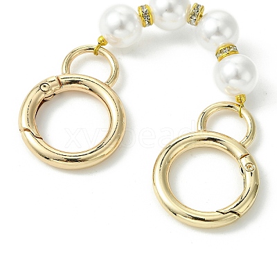 Zinc Alloy Spring Gate Rings Bag Extension Chains X1-AJEW-BA00141-01-1