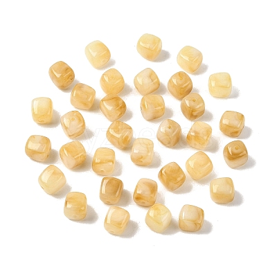 Opaque Acrylic Beads X-OACR-D320-01R-1