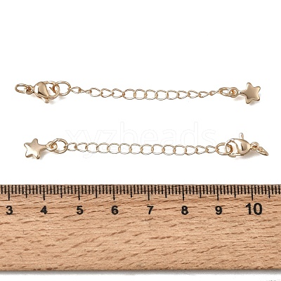Brass Chain Extender KK-L155-30G-1