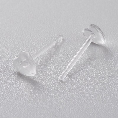 Eco-Friendly Plastic Stud Earrings EJEW-H120-03A-01-1