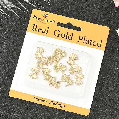 12pcs Brass Pendants KK-BBC0020-28-1