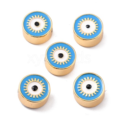 Real 18K Gold Plated Brass Beads KK-A155-30G-1