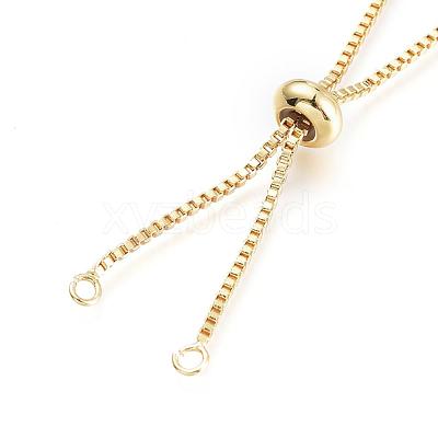 Brass Chain Bracelet Making KK-G279-02-NR-1