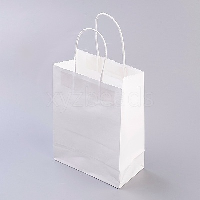 Pure Color Kraft Paper Bags LS-AJEW-G020-D-03-1