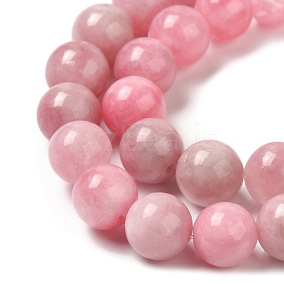 Natural Dyed White Jade Beads Strands G-M402-C03-07-1